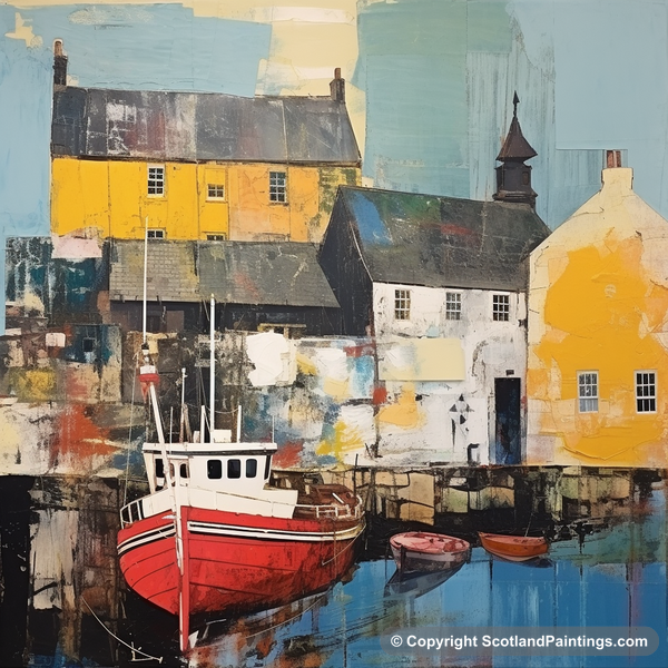 Painting - Stornoway - Scottish Cities