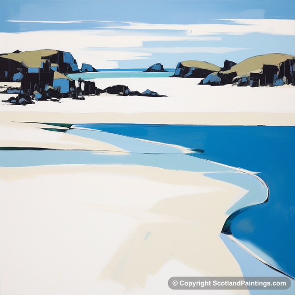 Painting - Kiloran Bay - Scottish Beaches