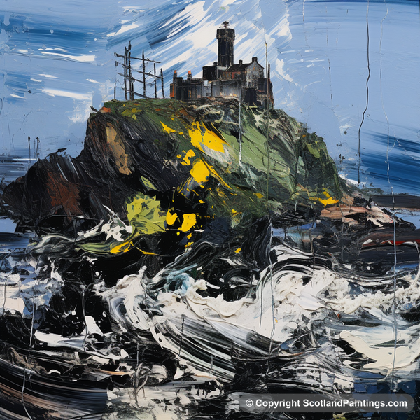 Painting - Castle Tioram - Scottish Castles