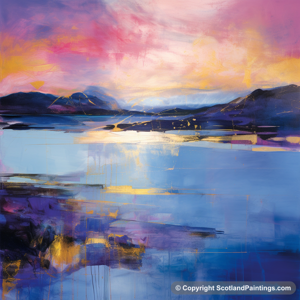 Painting - Scourie Bay - Scottish Coves