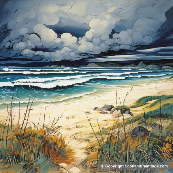 Painting - Scarista Beach - Scottish Beaches