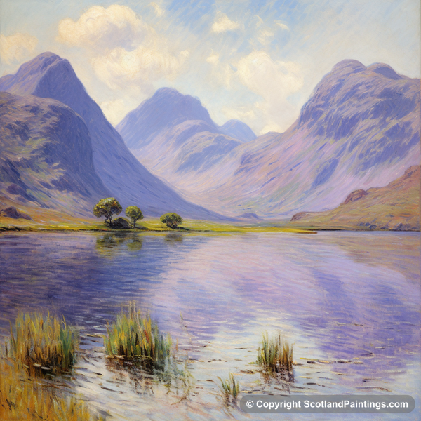 Painting - Glencoe - Scottish Glens