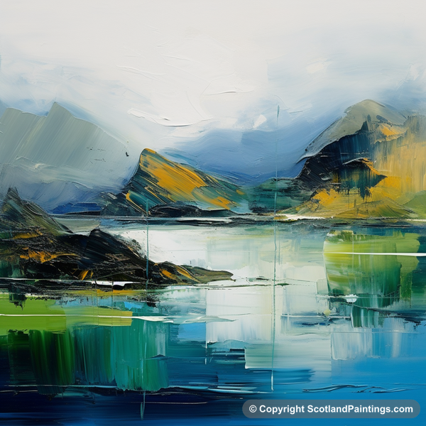 Painting - Loch Maree - Scottish Lochs