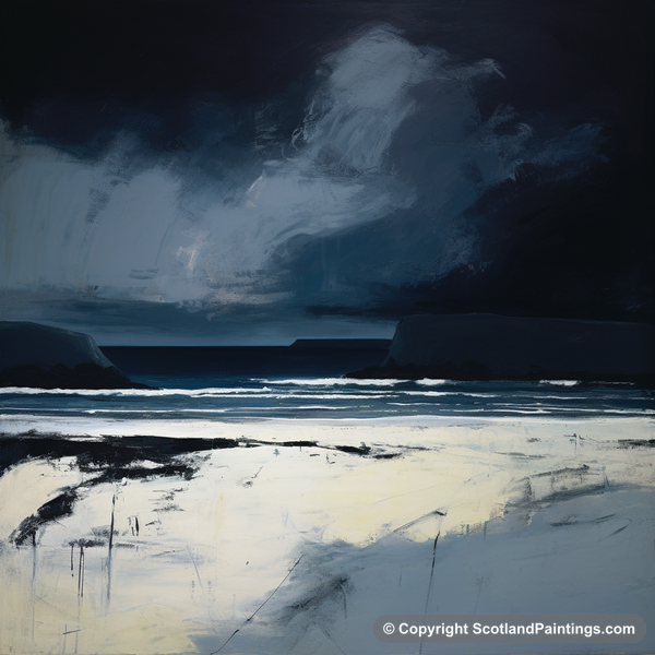 Painting - Durness Beach - Scottish Beaches