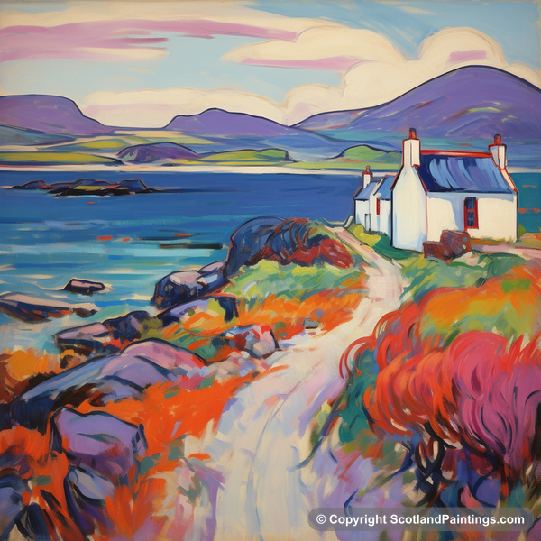 Painting - Isle of Scalpay - Scottish Islands