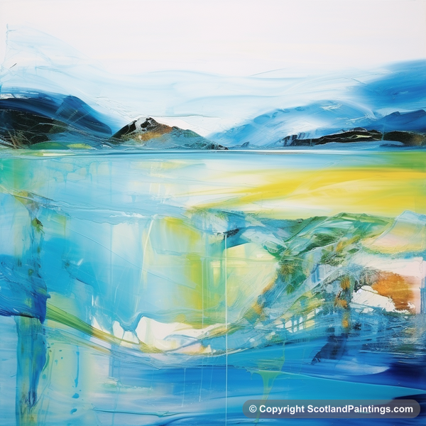 Painting - Scourie Bay - Scottish Coves