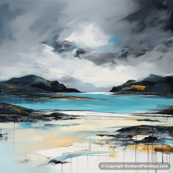 Painting - Achmelvich Bay - Scottish Beaches