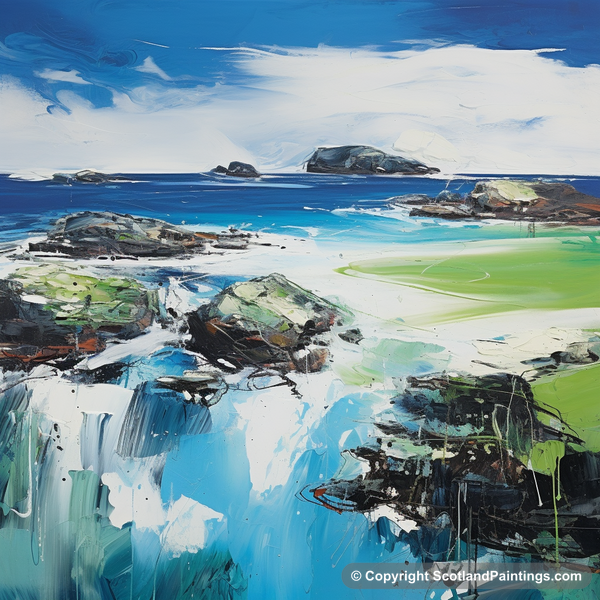 Painting - Isle of Iona - Scottish Islands