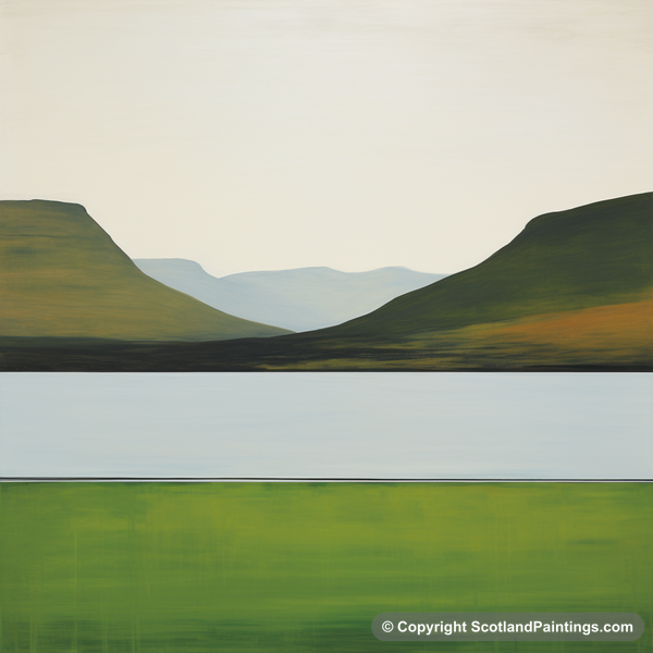 Painting - Loch Glencoul - Scottish Lochs