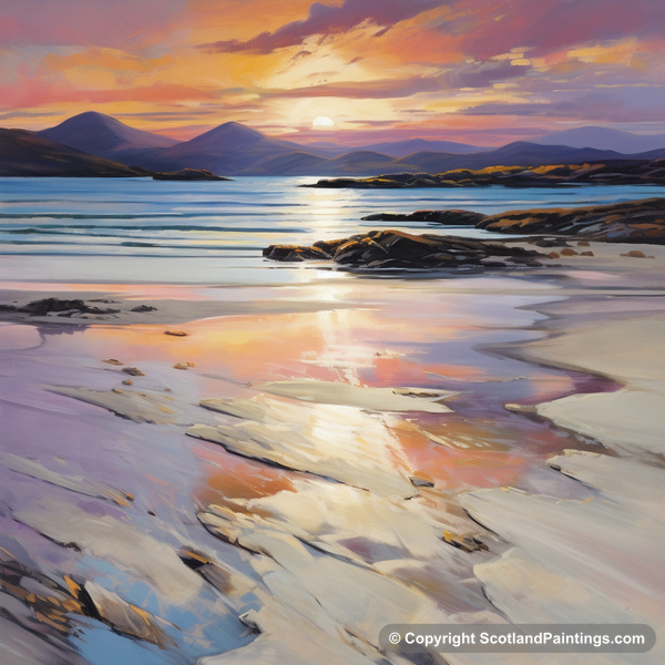 Painting - Mellon Udrigle Beach - Scottish Coves