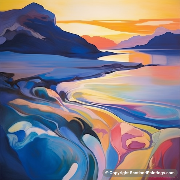 Painting - Kiloran Bay - Scottish Beaches