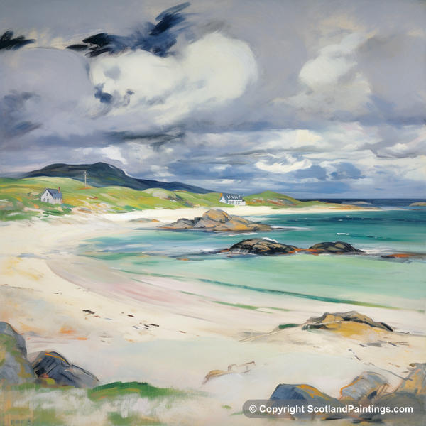 Painting - Achmelvich Bay - Scottish Coves