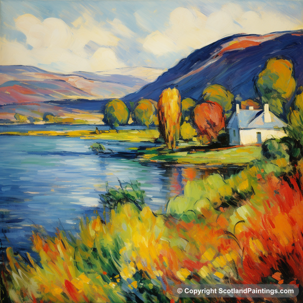 Painting - Loch Leven - Scottish Lochs