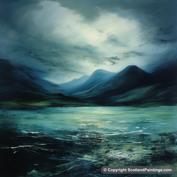 Painting - Loch Linnhe - Scottish Lochs