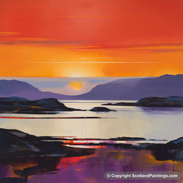 Painting - Sound of Iona - Scottish Coves