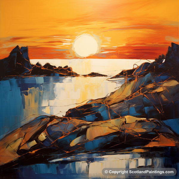 Painting - Sound of Iona - Scottish Coves