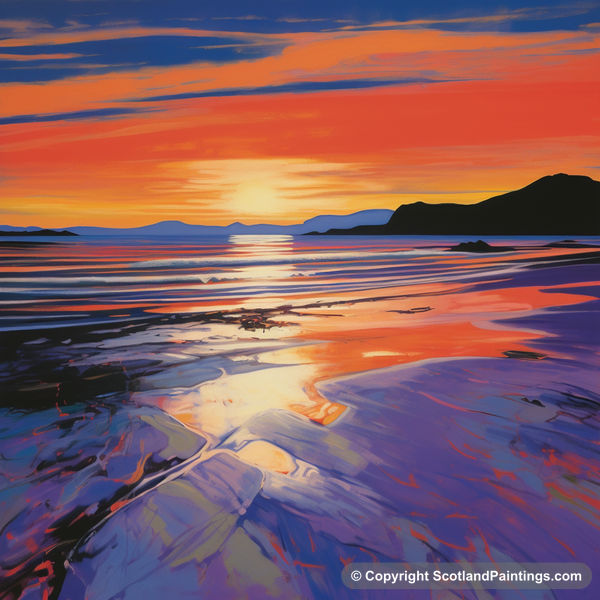 Painting - Camusdarach Beach - Scottish Beaches