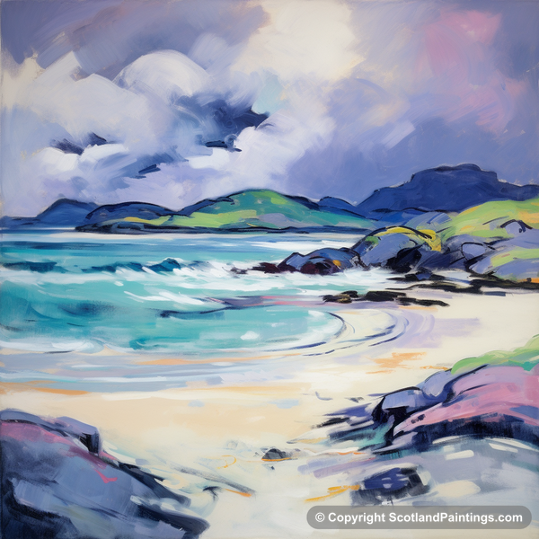 Painting - Balnakeil Bay - Scottish Coves