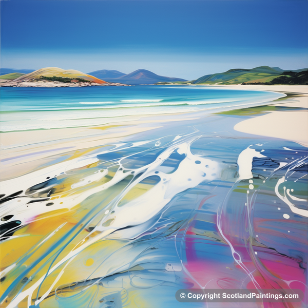 Painting - Seilebost Beach - Scottish Beaches