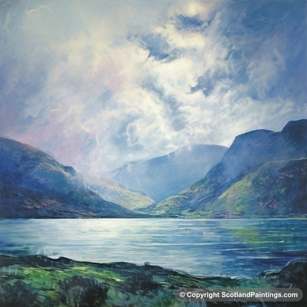 Painting - Loch Glencoul - Scottish Lochs