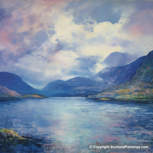 Painting - Loch Glencoul - Scottish Lochs