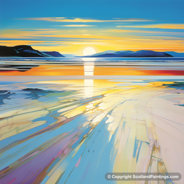 Painting - Luskentyre Sands - Scottish Beaches