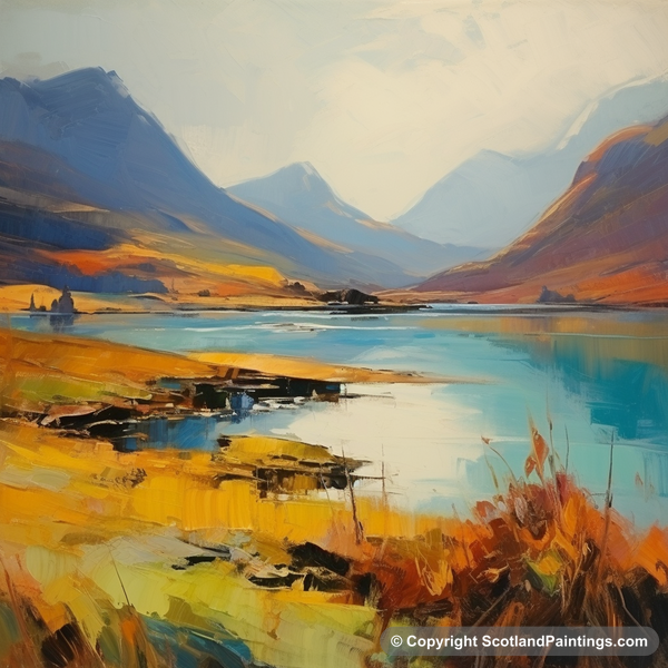 Painting - Glen Falloch - Scottish Glens