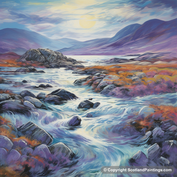 Painting - Isle of Harris - Scottish Islands