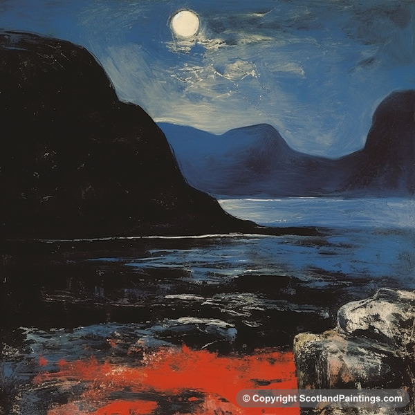 Painting - Elgol Bay - Scottish Coves