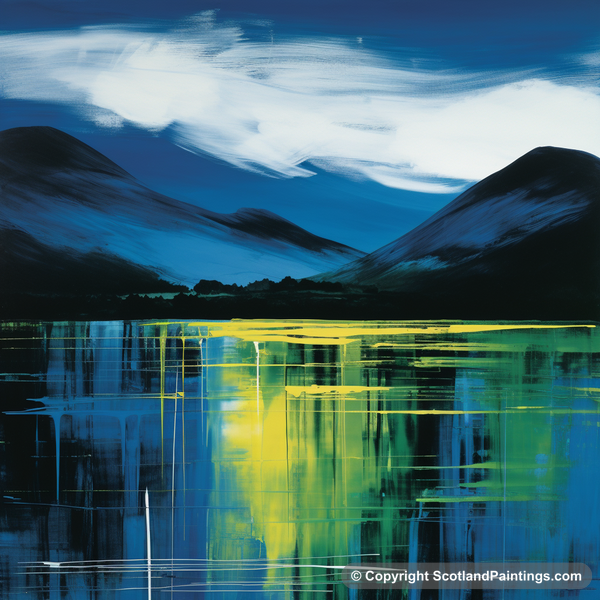 Painting - Loch Lochy - Scottish Lochs