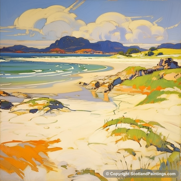 Painting - Arisaig Beach - Scottish Beaches