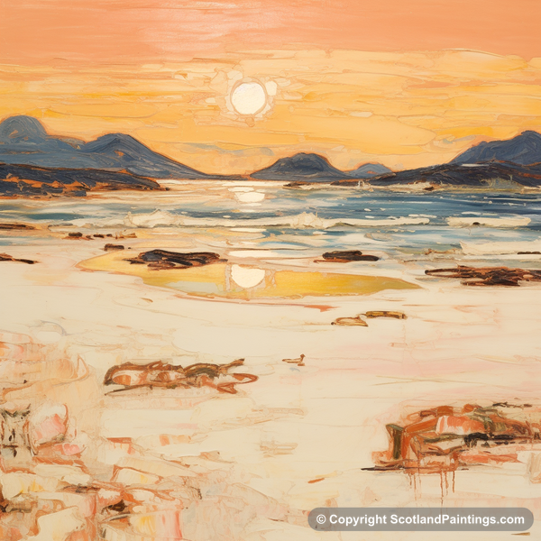 Painting - Mellon Udrigle Beach - Scottish Coves