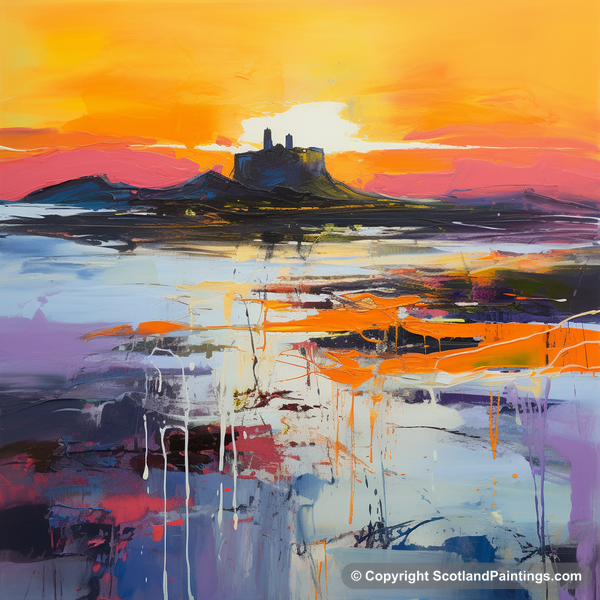 Painting - Castle Stalker Bay - Scottish Coves