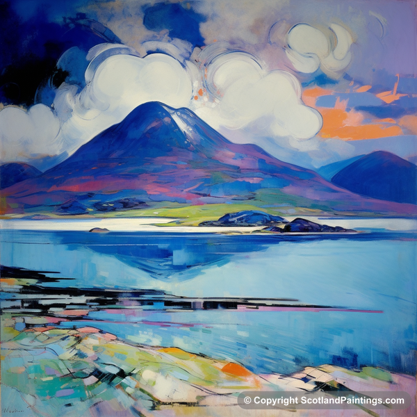 Painting - Ben More - Scottish Mountains