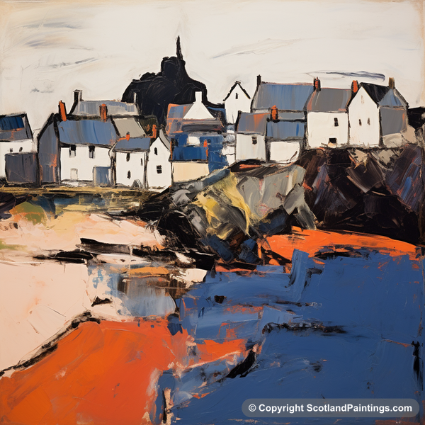 Painting - Stonehaven - Scottish Cities