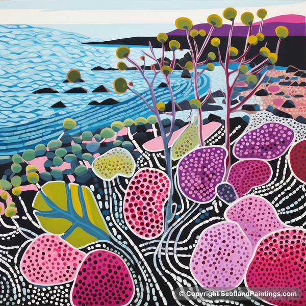 Painting - Dornoch Firth - Scottish Flowers and Flora