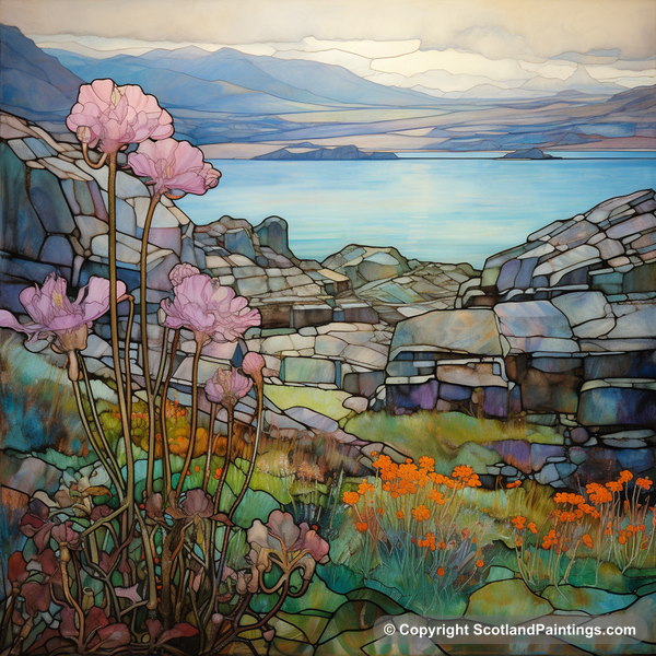 Painting - Ben More - Scottish Flowers and Flora