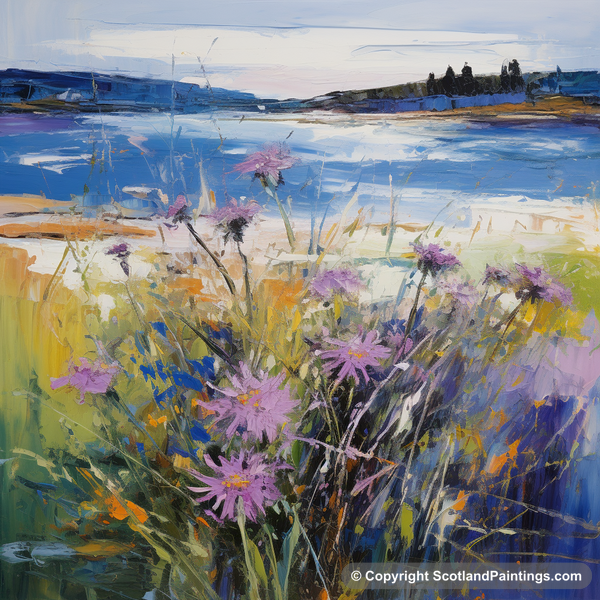 Painting - Solway Firth - Scottish Flowers and Flora