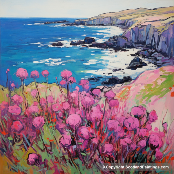 Painting - Isle of Skye - Scottish Flowers and Flora