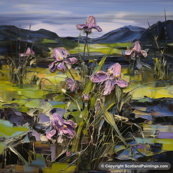 Painting - Ardnamurchan Peninsula - Scottish Flowers and Flora