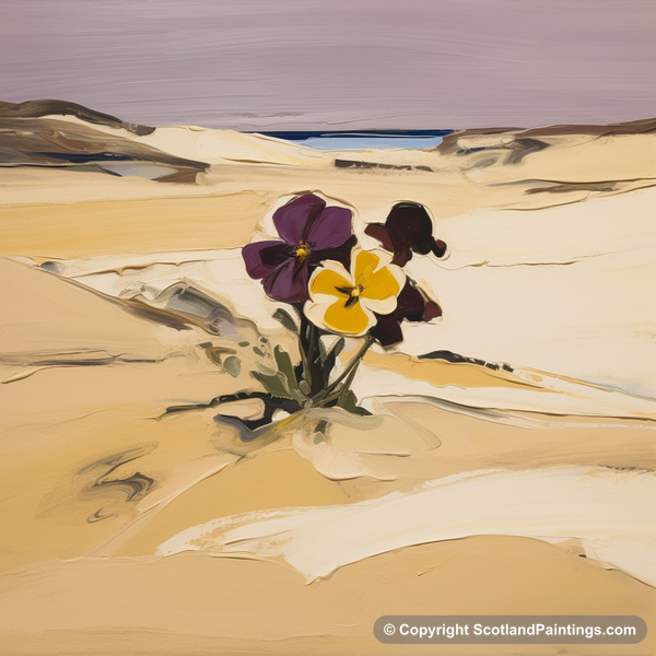 Painting - Aberdeenshire - Scottish Flowers and Flora