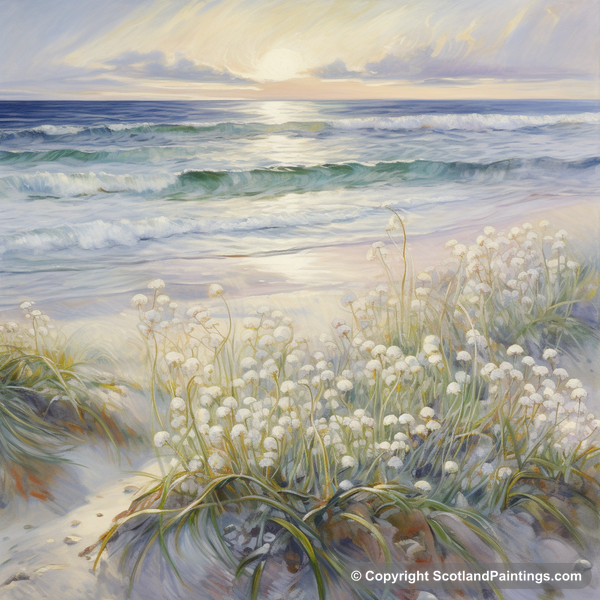 Painting - Portobello Beach - Scottish Flowers and Flora