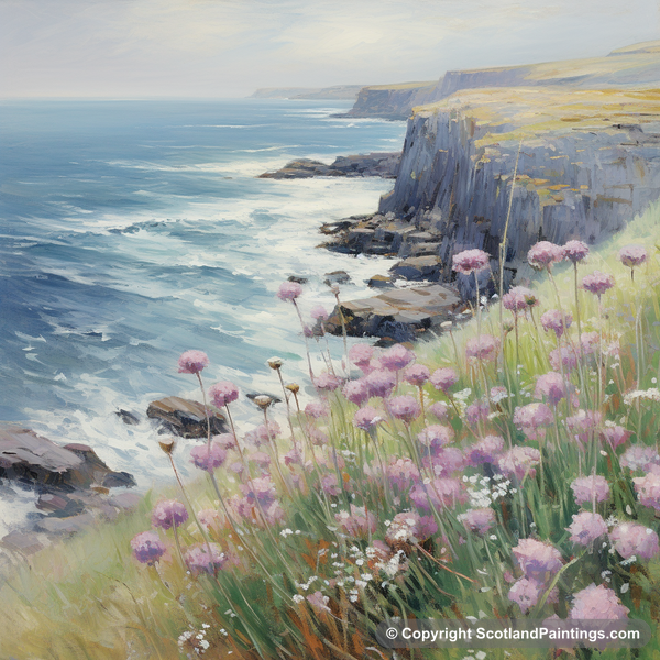 Painting - Isle of Skye - Scottish Flowers and Flora