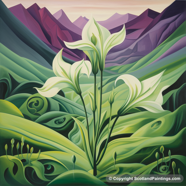 Painting - Glen Coe - Scottish Flowers and Flora