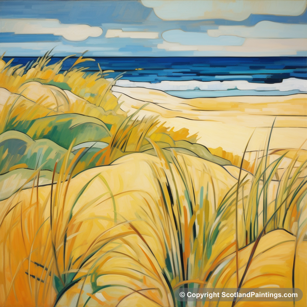 Painting - Nairn Beach - Scottish Flowers and Flora