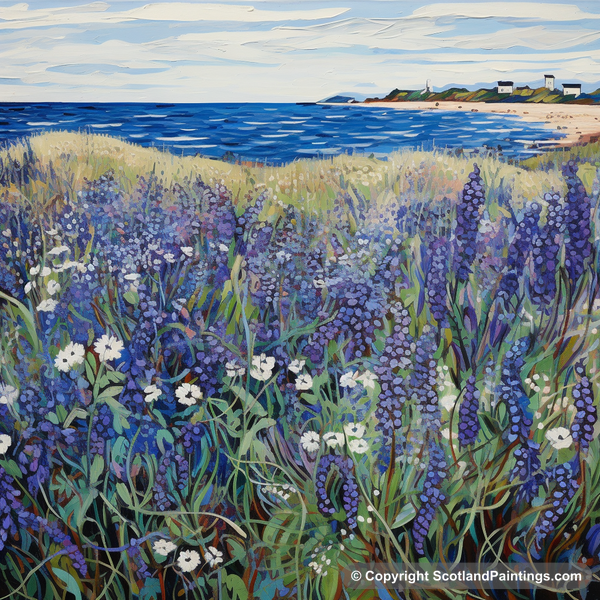 Painting - East Lothian - Scottish Flowers and Flora