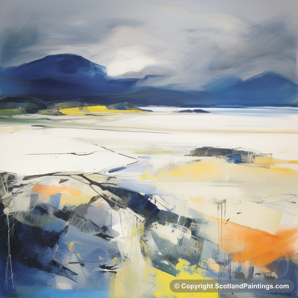 Painting - Mellon Udrigle Beach - Scottish Coves