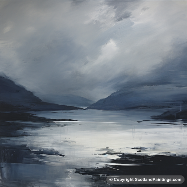 Painting - Shieldaig Bay - Scottish Coves