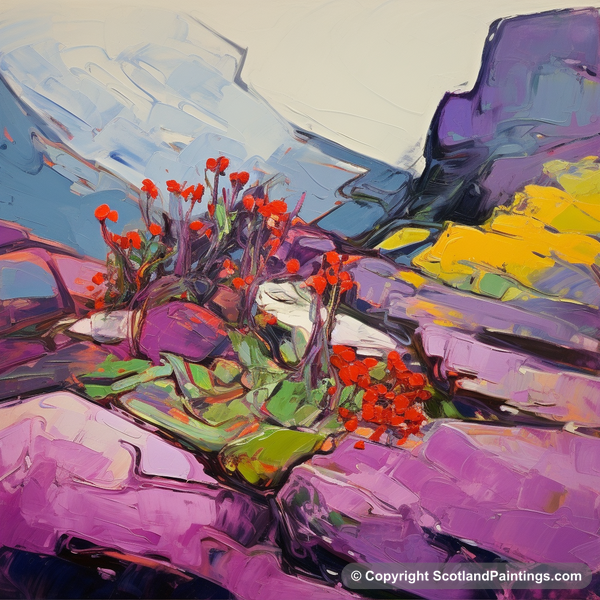 Painting - Ben Nevis - Scottish Flowers and Flora