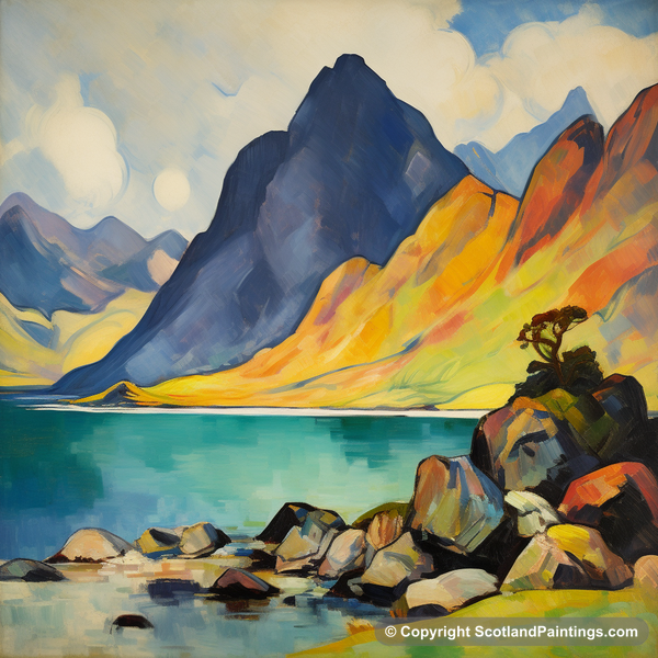 Painting - Loch Coruisk - Scottish Coves